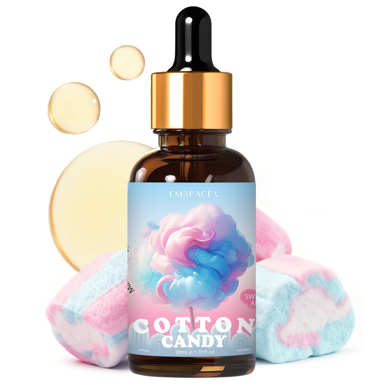 Candle Oil Supplies - 30ml Cotton Candy Fragrance Oils Car