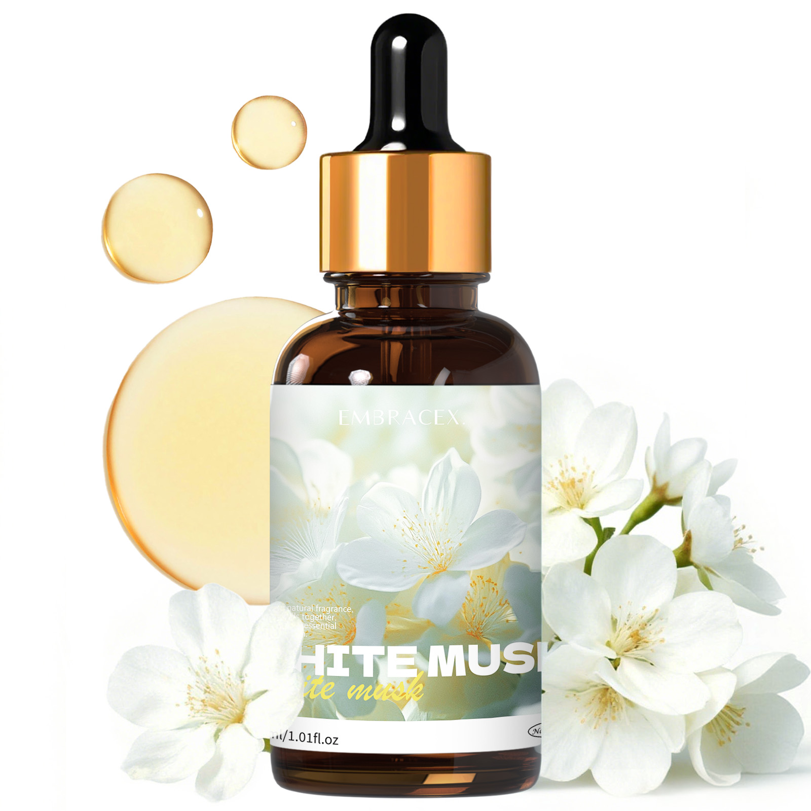 Candle Oil Supplies - 30ml White Musk Fragrance Oils Car