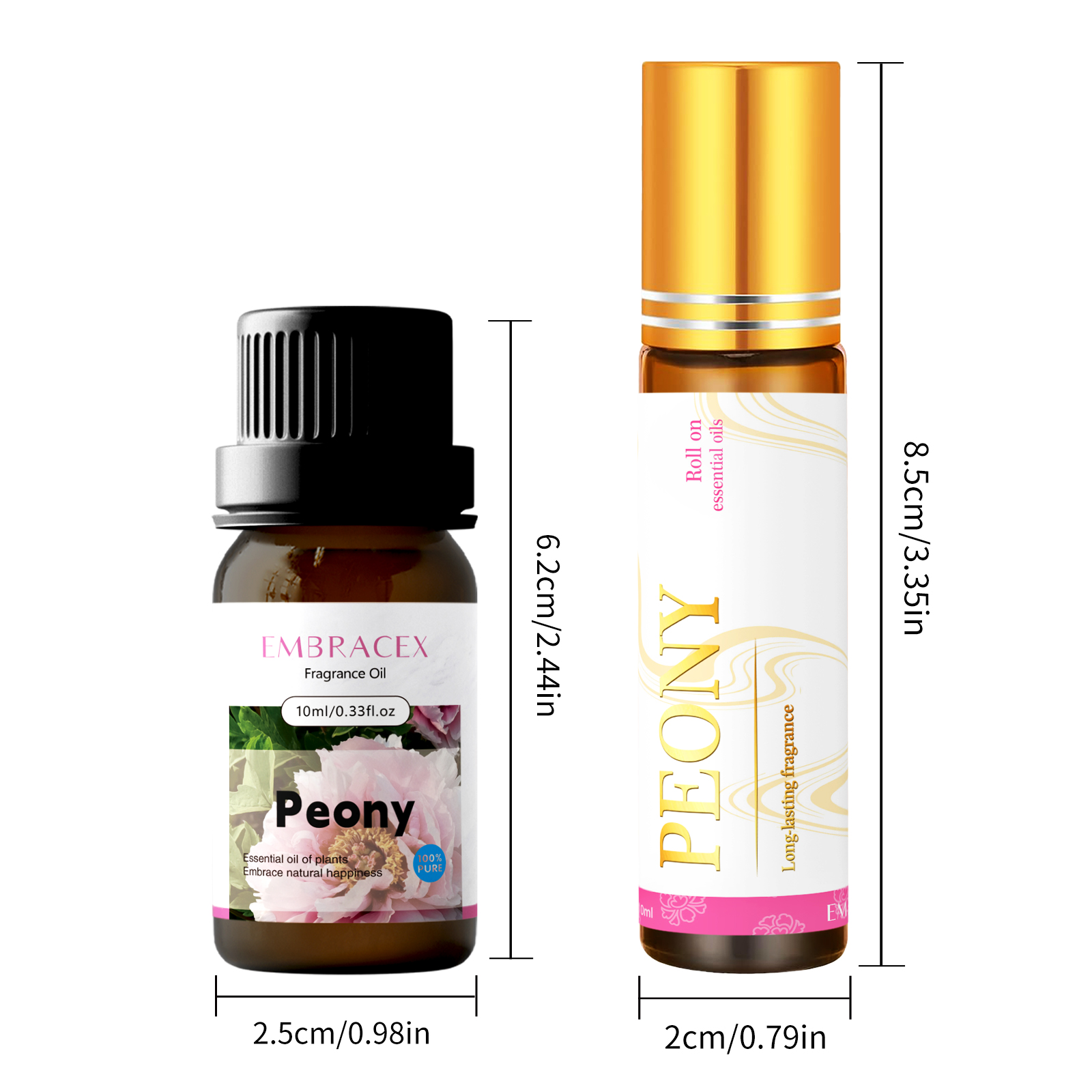 2PC/1PC 10ml Peony Fragrance O - Fragrance Oil 10Ml ulasan dan harga