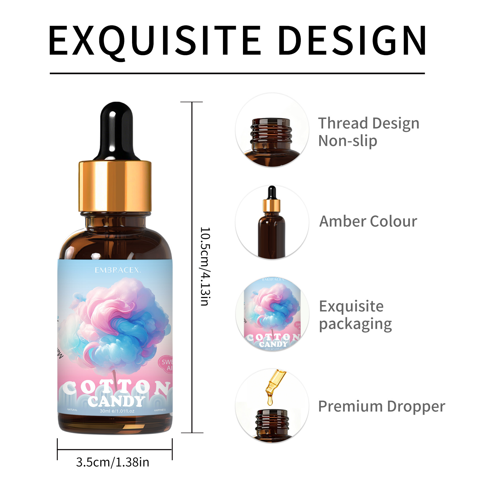 30ml Cotton Candy Fragrance Oi - Candle Oil Supplies ulasan dan harga