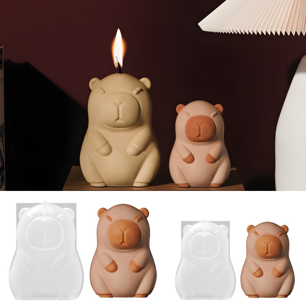 Standing Capybara Scent Candle - Candle Supplies Storage ulasan dan harga