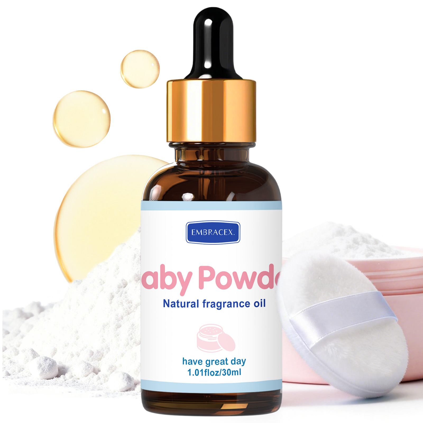 30ml Baby Powder Fragrance Oil - Candle Oil Supplies ulasan dan harga