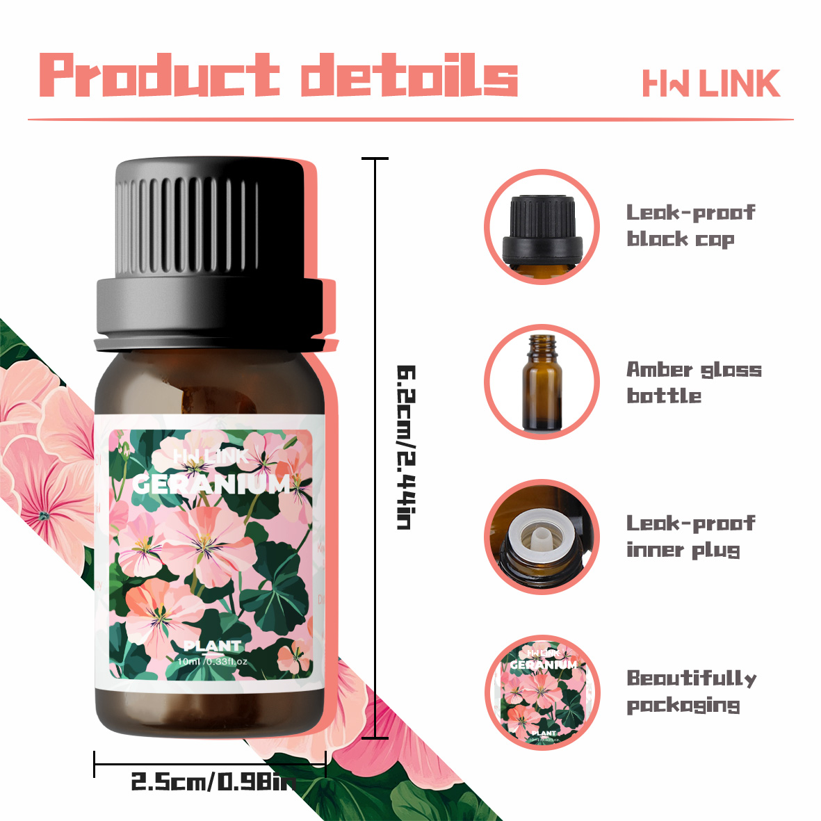 Geranium Fragrance Oils 10ml P - Fragrance Oil 10Ml ulasan dan harga