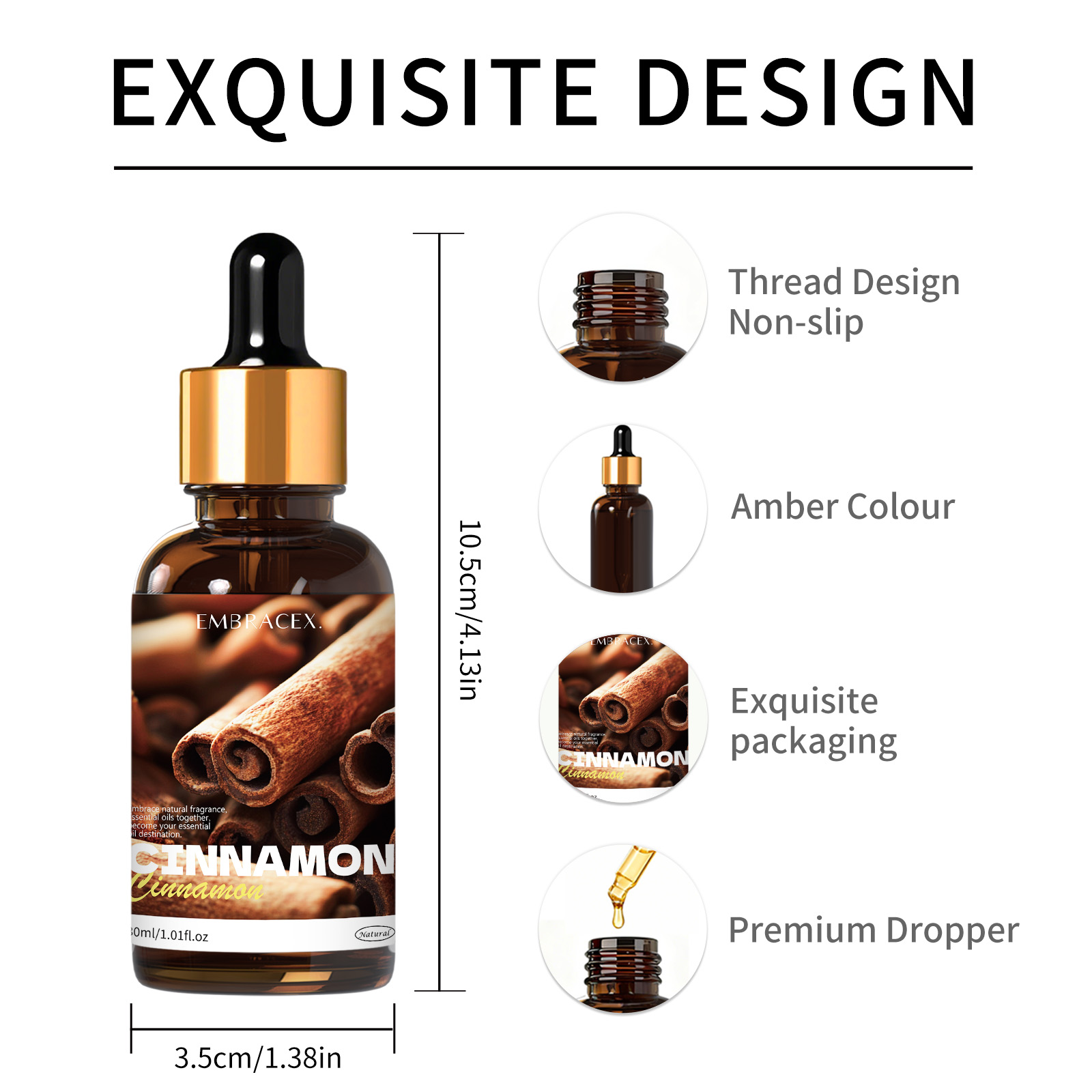 30ml Cinnamon Pure Plant Essen - Candle Oil Supplies ulasan dan harga