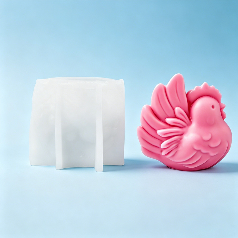 Cartoon Hen Silicone Candle Mo - Candle Supplies Storage ulasan dan harga