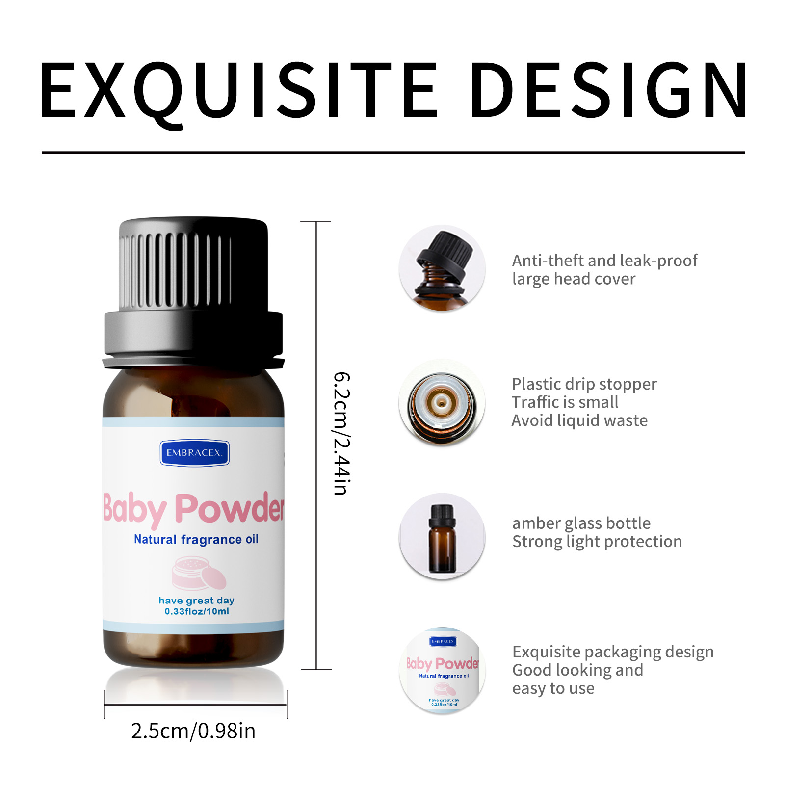 10ml Baby Powder Fragrance Oil - Fragrance Oil 10Ml ulasan dan harga